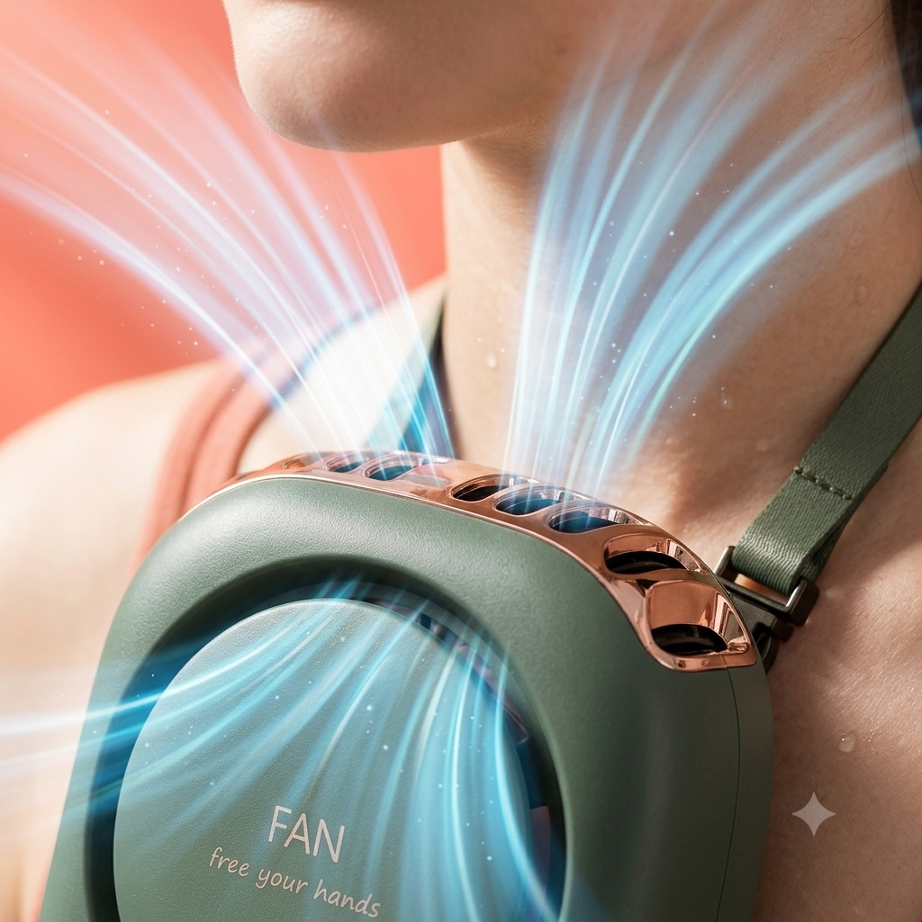 Frizzy Neck — Ventilateur de cou