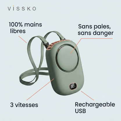 Frizzy Neck — Ventilateur de cou